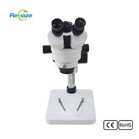 REHAZE Lab Trinocular Compound Stereo Microscope 10x Eyepiece 1080p HD LED Display Auto Focus IP53 with External Display Support