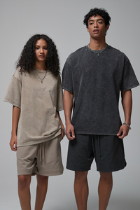 <span class=keywords><strong>T</strong></span>ùy Chỉnh Thêu Biểu <span class=keywords><strong>T</strong></span>ượng Thời Trang Đường Phố Quá Khổ Nặng Bông Người Đàn Ông Của <span class=keywords><strong>T</strong></span>-Shirts Chấ<span class=keywords><strong>t</strong></span> Lượng Cao In Heavyweight Rửa Axit Cổ Điển <span class=keywords><strong>T</strong></span> Áo Sơ Mi - Product Image 4