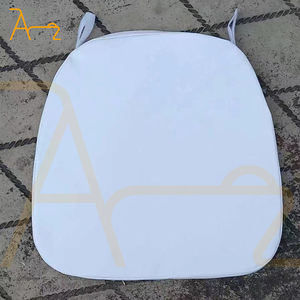 เบาะรองนั่งฟองน้ำหนัง PU สีขาวสำหรับโรงแรมงานแต่งงานงานปาร์ตี้หมอนอิงอะคริลิค chiavari - Product Image 5