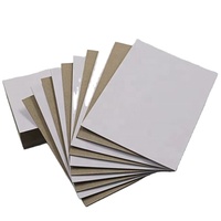Boîte en carton 230g 250g 300g 350g, emballage en carton Dulpex, dos gris
