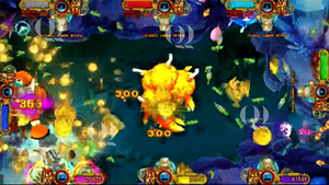 Qiqu Ocean King 3 PLUS การ์ดความยากในตำนานนางเงือกสินค้าขายดีเกมผู้เล่นหลายคนเกมปลาความยากการ์ดสีเหลือง - Product Image 5