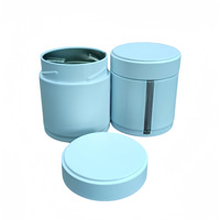 Boîte en métal vide personnalisée de 30g 50g de qualité alimentaire pour matcha, boîte à thé de 60*60/60*68mm pour café, bonbons, épices, nourriture pour animaux de compagnie, logo personnalisé