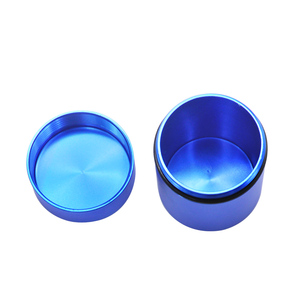 Contenedor de almacenamiento de tarro de alijo de tabaco de aluminio para mezcla de hierbas secas color Smoke Shop Supplies Logo OEM - Product Image 6