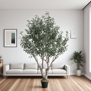 Los olivos artificiales casi naturales bonsái artificial es un <span class=keywords><strong>olivo</strong></span> <span class=keywords><strong>grande</strong></span> utilizado para paisajes de jardín al aire libre - Product Image 2