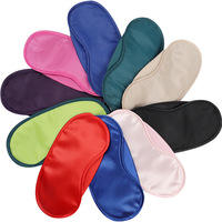 Masque de voyage léger multicolore avec sangle élastique, bandeau pour les yeux, masques de relaxation multicolores, accessoires pour les voyages en avion