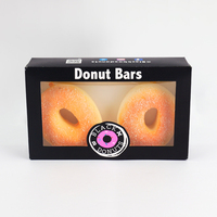 Boîte à pâtisserie personnalisée en papier de qualité alimentaire pour gâteaux avec fenêtre transparente