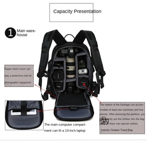 <span class=keywords><strong>Sac</strong></span> à dos pour appareil <span class=keywords><strong>photo</strong></span>/vidéo étanche de grande capacité, <span class=keywords><strong>sac</strong></span> à dos pour appareil <span class=keywords><strong>photo</strong></span> reflex numérique, <span class=keywords><strong>sac</strong></span> <span class=keywords><strong>photo</strong></span> pour <span class=keywords><strong>Nikon</strong></span> D3200 - Product Image 5