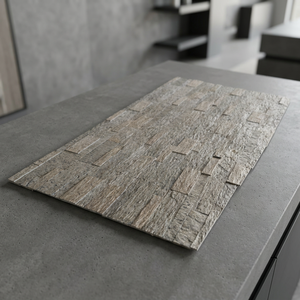 Échantillon de panneaux en pierre naturelle 3D, revêtement mural moderne pour la maison, pierre décorative intérieure/extérieure, ignifuge, imperméable - Product Image 2