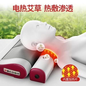 Cervical Massage Pillow With Heat Therapy Neck Support For Neck Waist Back Relief Usb Powered Infrared Massage Device - Product Image 5