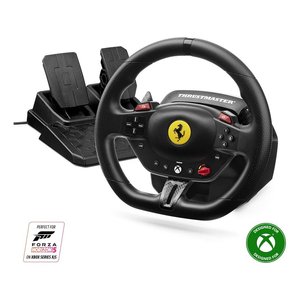 Volante y pedalera de simulador de conducción FERRARI T98 296 GTS Negro 4460297 - Product Image 5