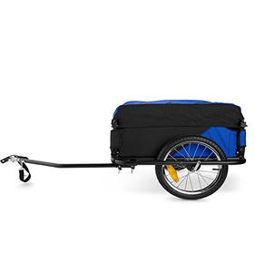 Remorque à bagages pour vélo Remorque à bagages pliable pour vélo avec roues à dégagement rapide et housse amovible - Product Image 2
