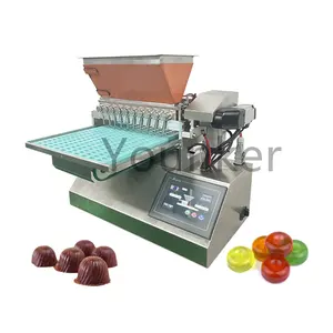 Factory Small Lab Mini Confectionery Vitamin Gummy Bear Soft Candy Making Machine