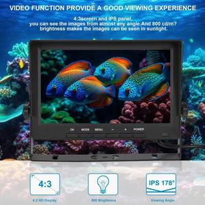 7 inch HD Hồng Ngoại Cá Finder xách tay dưới nước đánh cá máy ảnh - Product Image 6