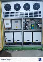 Zonne-aangedreven koelcel, off-grid zonne-koelopslag, fotovoltaïsche walk-in koel-vriescombinatie, hybride zonne-koelcel