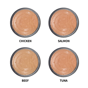 Alimento Enlatado Premium para Gatos, Alimento Húmedo para Gatos con Alto Contenido de Proteínas, Sabor Natural a Atún y Pollo, Alimento Saludable para Gatos, Proveedor Mayorista OEM ODM - Product Image 4