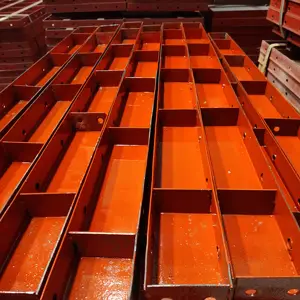 Hot Sale Reusable Building Construction Formwork Steel Panel Concrete Stelel Formwork 1220*500*3MM