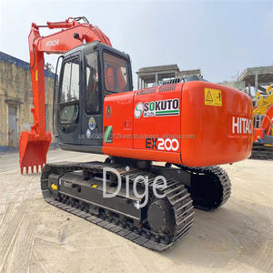 Excavatrice d'occasion Hitachi EX200 de haute qualité bon marché Type d'excavatrice Hitachi sur chenilles énorme pelle importée Hitachi EX200 - Product Image 4