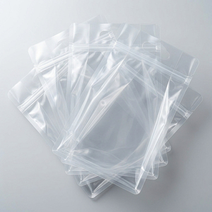 Leakproof Matte Flat Bottomed Eight Sided Sealed Standing Food Bag with Zipper Transparent Standing Zipper Bag for Nuts Coffee - Product Image 6