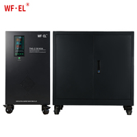 Régulateur de tension automatique SVC à écran tactile triphasé haute puissance WF.EL TNS-50KVA pour bureau et domicile
