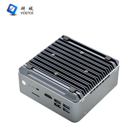 YENTEK Mini PC Usine NUC Barebone Bureau À Domicile Serveur 6 LAN VESA Entreprise Minipc Petit Ordinateur De Bureau Sans Ventilateur Mini Pc