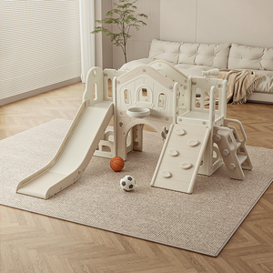 สไลเดอร์เด็กในร่มแข็งแรงทนทานพร้อมชิงช้าสำหรับเด็กอายุ 1-6 ปี ปรับแต่งได้ตามต้องการ - Product Image 4