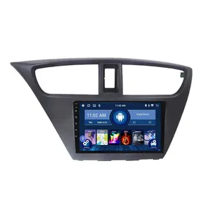 Autoradio lettore DVD navigazione GPS per HONDA Civic Hatchback 2012 -2016 LHD Android11 unità principale Autoradio Multimedia