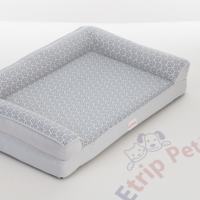 Lit pour chien Etrip Pet Custom Luxury Sustainable Waterproof Breathable Modern, en mousse à mémoire de forme, pour toutes les saisons, pour grands chiens