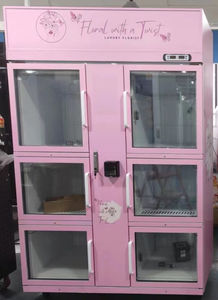 Meilleures ventes Distributeur automatique <span class=keywords><strong>de</strong></span> fleurs fraîches pour l'extérieur, personnalisable avec logo, pour fleuristes - Product Image 2