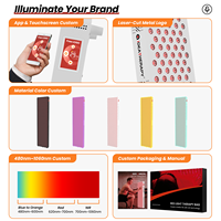 Nouvel appareil de luminothérapie infrarouge à 8 spectres avec commande vocale IA et puce quadruple, panneau de lumière rouge pour cliniques et soins de santé (OEM/ODM)