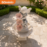 Fontaine murale décorative surdimensionnée personnalisée, sculptée à la main, style européen classique, décoration de jardin extérieur