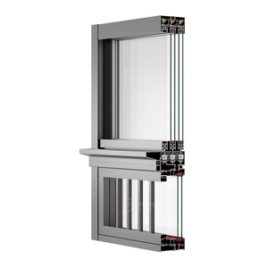 Ventana deslizante de aluminio, marco estrecho, con pantalla mosquitera, <span class=keywords><strong>precio</strong></span> - Product Image 2