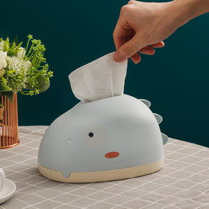 Boîte à mouchoirs en forme de dinosaure, de couleur verte, en plastique, <span class=keywords><strong>pour</strong></span> bébé, décoration de maison, <span class=keywords><strong>pour</strong></span> la voiture - Product Image 2