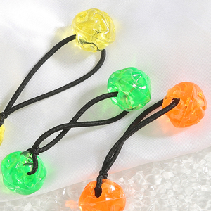 Accessori per Capelli per Bambine, Elastici con Palline in Seta per Coda di Cavallo, Fermacapelli con Perline per Bambine - Product Image 5