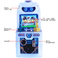 Ventas calientes Centro comercial Mp5 Pantalla grande Juegos que funcionan con monedas Arcade eléctrico Pesca, pistolas de tiro Consola para