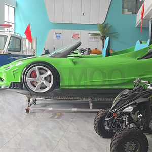 Lancha <span class=keywords><strong>de</strong></span> Alta Velocidad Estilo <span class=keywords><strong>Lamborghini</strong></span> Verde con Motor Yamaha, Embarcación Deportiva <span class=keywords><strong>de</strong></span> Fibra <span class=keywords><strong>de</strong></span> Vidrio para Alquiler en Lagos y Resorts Turísticos - Product Image 5