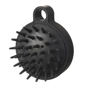 Hot selling massage silicon hair brush rich foaming air brush custom private Shower and shampoo hair brush