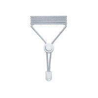 Lacet élastique rond de qualité supérieure sans attache, sans boucle d'attache, chaîne de chaussures à verrouillage facile pour baskets/chaussures de Sport/bottes