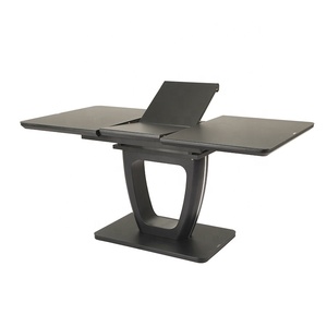 โต๊ะรับประทานอาหารหินอ่อน MDF เงาสูงทันสมัยโรงงานจีน - Product Image 4