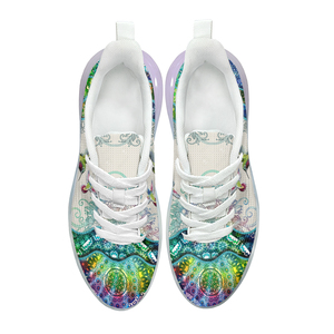 Coloré Style bohème colibri imprimer doux confort chaussures de course à coussin d'air femmes classique Tennis baskets livraison directe - Product Image 3