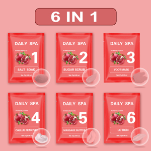 Pedicure Spa 6 en 1 Kit de 6 pasos <span class=keywords><strong>Pedicura</strong></span> en una caja <span class=keywords><strong>Granada</strong></span> Deluxe Pedicure 6 pasos - Product Image 3