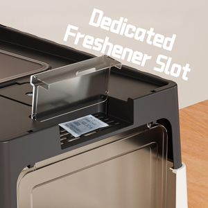 घरेलू उपयोग के लिए ओएम की आपूर्ति के लिए आसान आयताकार संलग्न विस्तृत स्पष्ट खिड़की प्लास्टिक बिल्ली कूड़े बॉक्स - Product Image 5