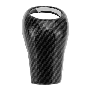 Carbon Fiber Gear Shift knob Cover trim For Mercedes Benz W204 W212 A C E G slk cls Class 2013 2012 2011 2010 2009 2008 2007