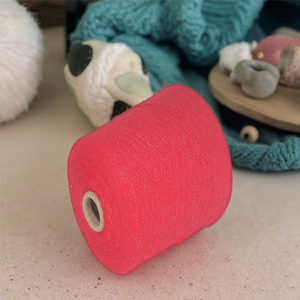 Great Quality 100% Acrylic Yarn 21S Bright <strong>Red</strong> Dyed Textured Filament <strong>Wool</strong> Blended Yarn for Knitting Sewing High Tenacity - Product Image 5