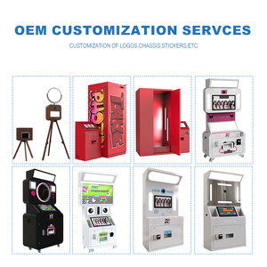 PhotoBooth Passport Vending Machine Customize Photo Booth Printer Software Remote High Technology <strong>Supplier</strong> Logo Shell DOLA - Product Image 2