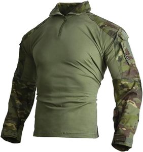 Maglia Tattica <span class=keywords><strong>VANDA</strong></span> Airsoft Gen 3 a Maniche Lunghe ad Asciugatura Rapida per Uomo, in Poliestere/Cotone, per Escursionismo e Caccia, Uniforme Mimetica - Product Image 3