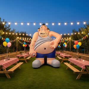 Fournisseur de la Chine <span class=keywords><strong>sportif</strong></span> gonflable personnalisé bon prix tissu Oxford abraham ballons gonflables - Product Image 1