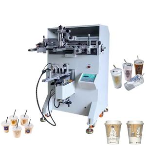 Machine de sérigraphie sur mesure pour bouteilles Imprimante de sérigraphie simple couleur pour gobelets Machine de sérigraphie pour bouteilles - Product Image 1