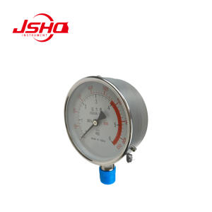 Y-100 चीन निर्माता स्टेनलेस स्टील दबाव गेज 0 ~ 60mpa रेंज जिआंगसु मूल - Product Image 1