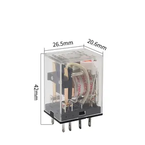 Relé intermediato HH52P-L, 24v, 110v, 220v, 8 pés, 11 pés, 14 pés, 5a, 10a, my2nj, my4nj, venda direta de fábrica