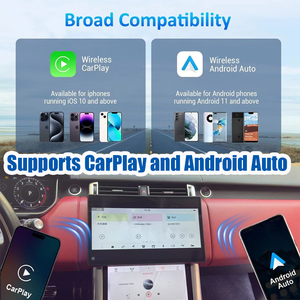 Xzx 13.3 Inch Carplay Đài Phát Thanh Xe <span class=keywords><strong>GPS</strong></span> Navigation Đa Phương Tiện Video Player Stereo Đơn Vị Đầu Cho Land Rover Vogue 2018-2022 TV 1 Năm - Product Image 5